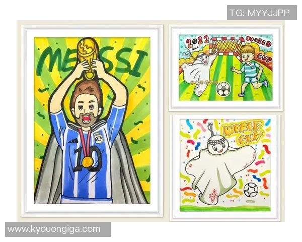 卡通足球明星的精彩绘画图案展现了运动与艺术的完美结合